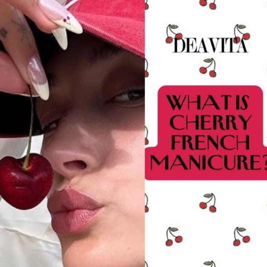 Hailey Bieber Embraces the Cherry Nail Trend with Stylish Manicure
