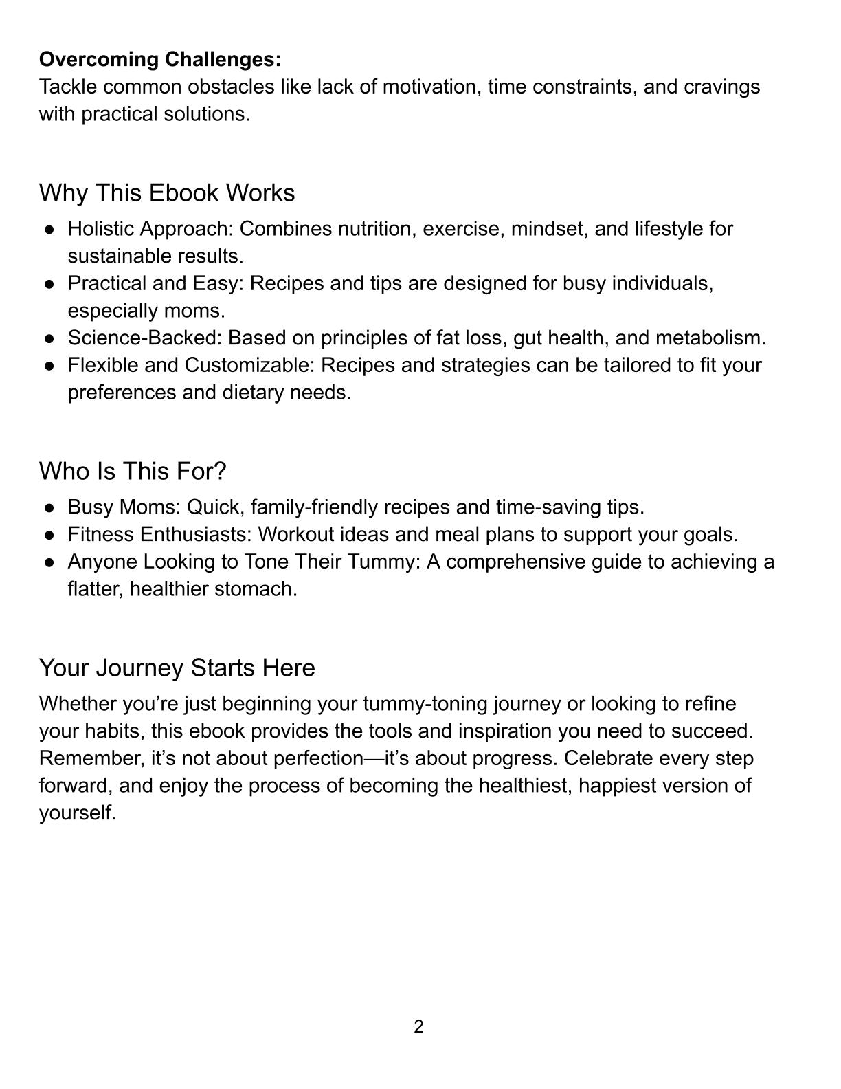 Blast Belly Fat with Every Bite: The Ultimate Tummy Toning Cookbook (Digital PDF)