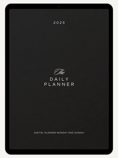 Get Ready With Historia | 2025 Digital Planner - Monday and Sunday