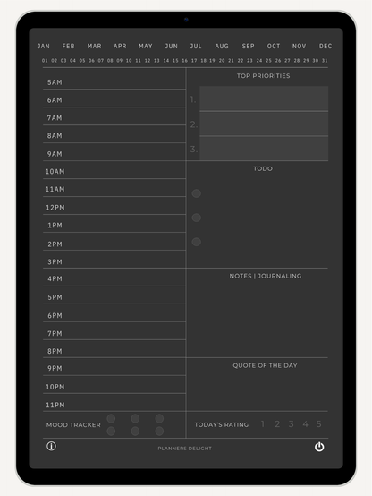Get Ready With Historia | 365 Digital Daily Planner