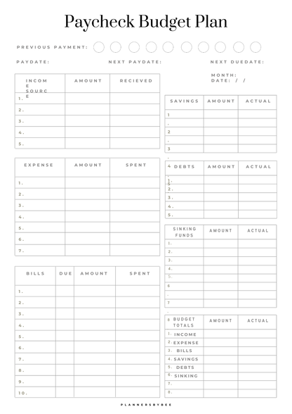 Get Ready With Historia | Digital Budget Planner - Finance Tracker